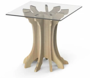 ALBEDO Высокий квадратный журнальный столик из березы Tale