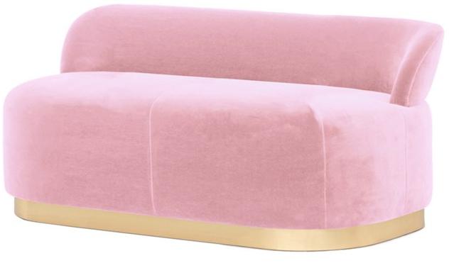 Moanne Мягкая бархатная скамья со спинкой Majestic sun-id-1412474 - Вид №4