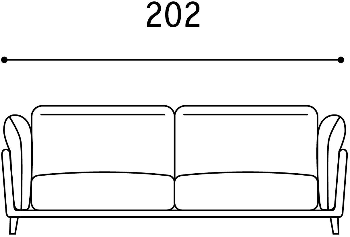 Febal Casa Съемный тканевый диван с подголовником sun-id-1358754 - Вид №8