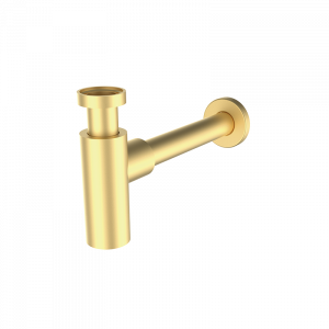 00030017 PREMIUM Сифон 1" 1/4 для умывальников Матовое Золото GRB MIXERS