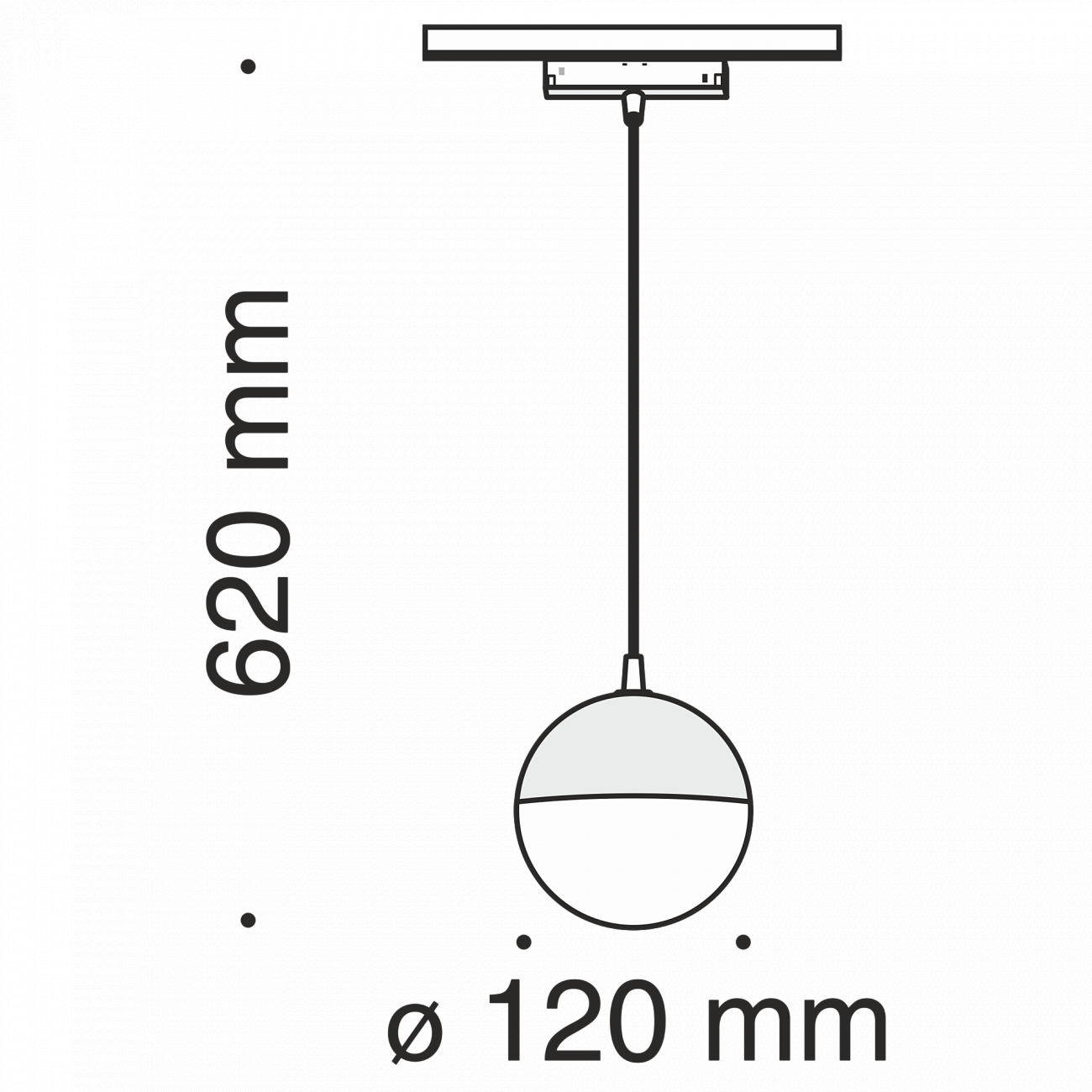 Трековый светильник черный TR018-10W3K TECHNICAL MAGNETIC TRACK SYSTEM 00-3956247 Черный  - Вид №4