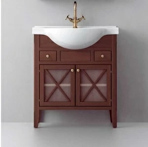 Avila Dos Тумба напольная "Крестовины" с раковиной ETNA 75 Color 27 COUNTRY