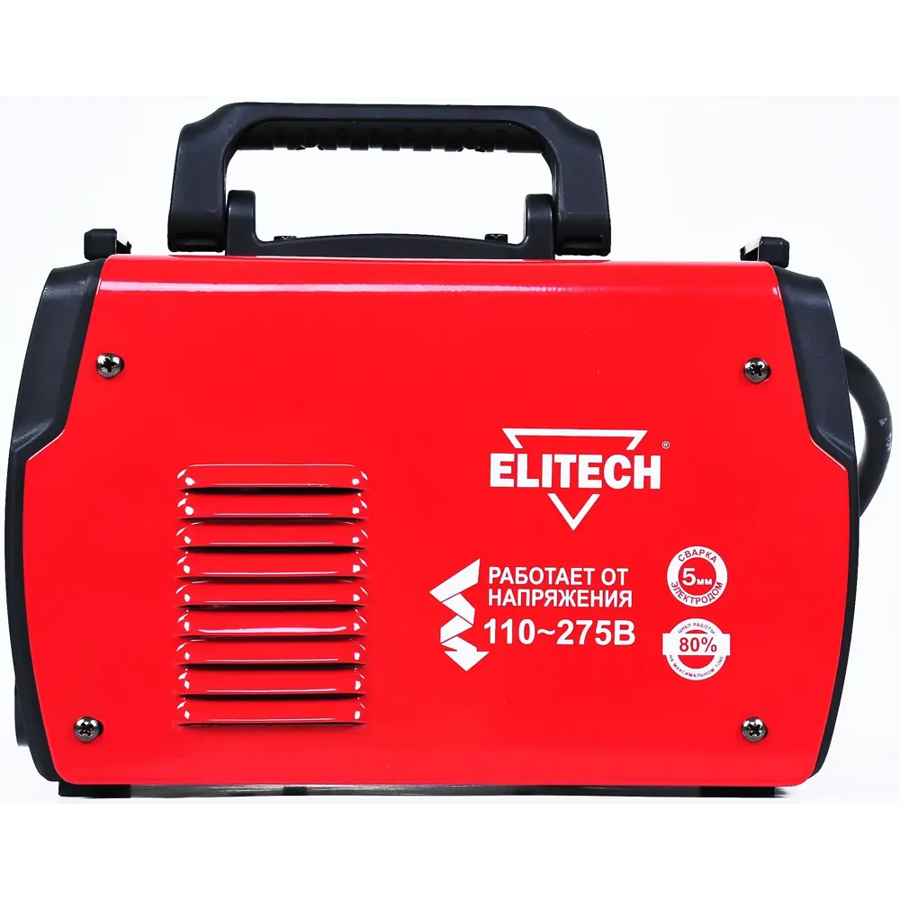 Сварочный аппарат инверторный Elitech АИС 200Д E1703.013.00, 200 А, до 5 мм STLM-2189681 - Вид №8