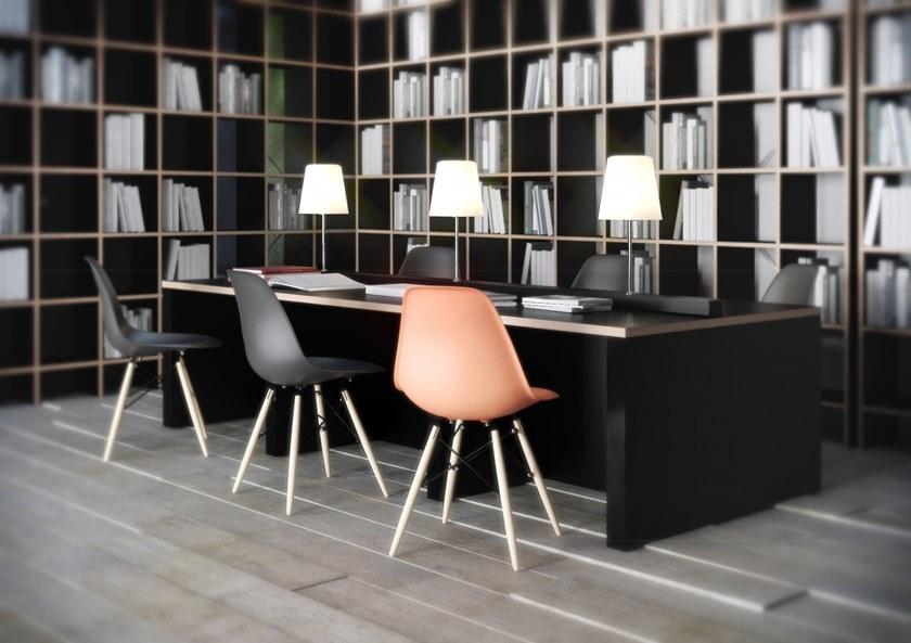 Elitable Стол для переговоров из фанерованной древесины с системой управления кабелями Star sun-id-1483573 - Вид №5