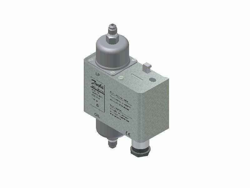Danfoss Реле перепада давлений MP MP55 Реле давления 060B017091  - Вид №15