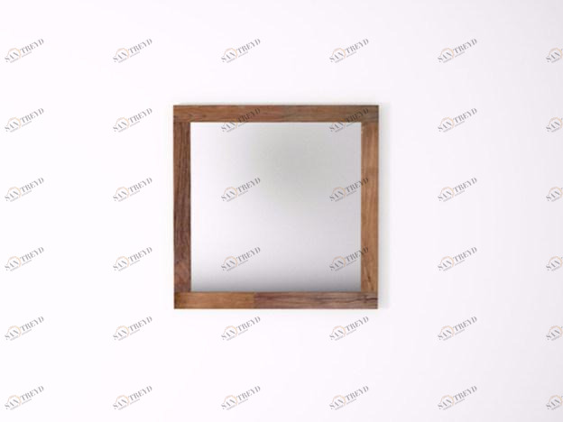 KARPENTER Квадратное настенное зеркало в раме Organik Or32-tmh