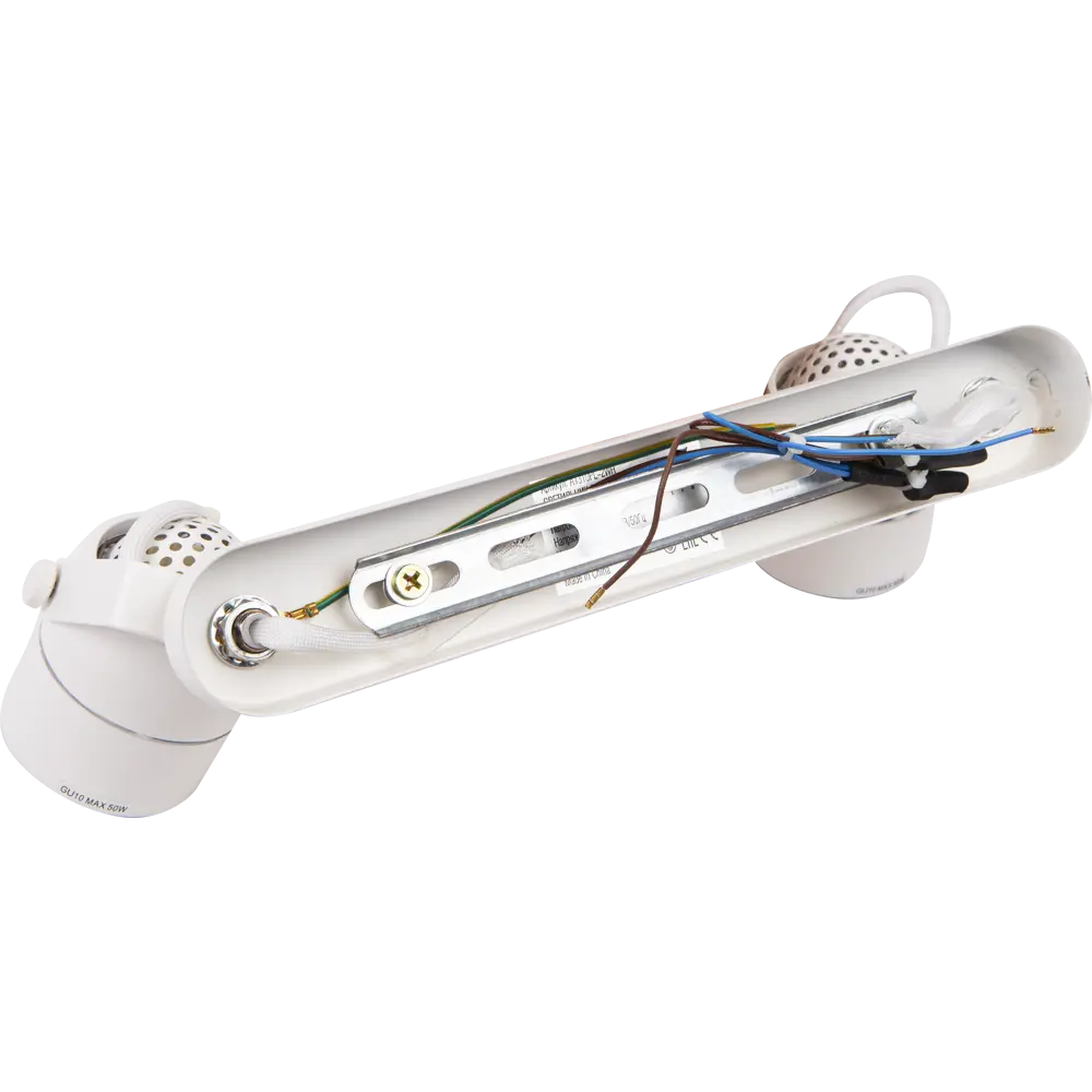 Спот поворотный Lemy 2хGU10х50 Вт металл цвет белый Arte Lamp STLM-2135502 - Вид №4
