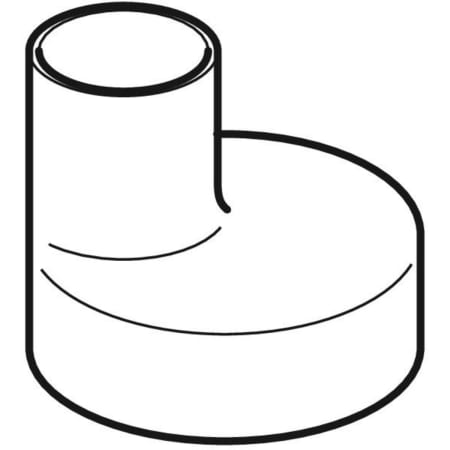 364.561.16.1 Переход эксцентриковый Geberit PE, короткий Geberit  - Вид №1