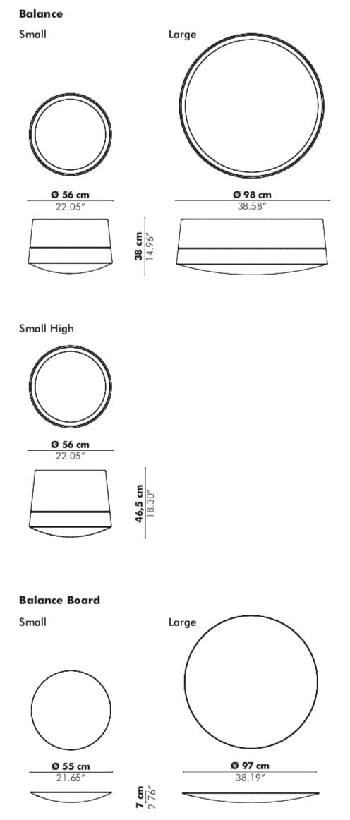 Ткань пуф BuzziSpace BuzziBalance ARCH-00127071 - Вид №6