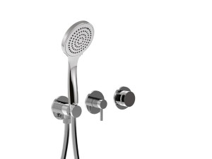 Смеситель для душа с 3 отверстиями и ручным душем