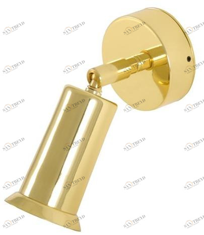 Mullan Lighting Регулируемый настенный светильник из латуни Jasper Mlwl403