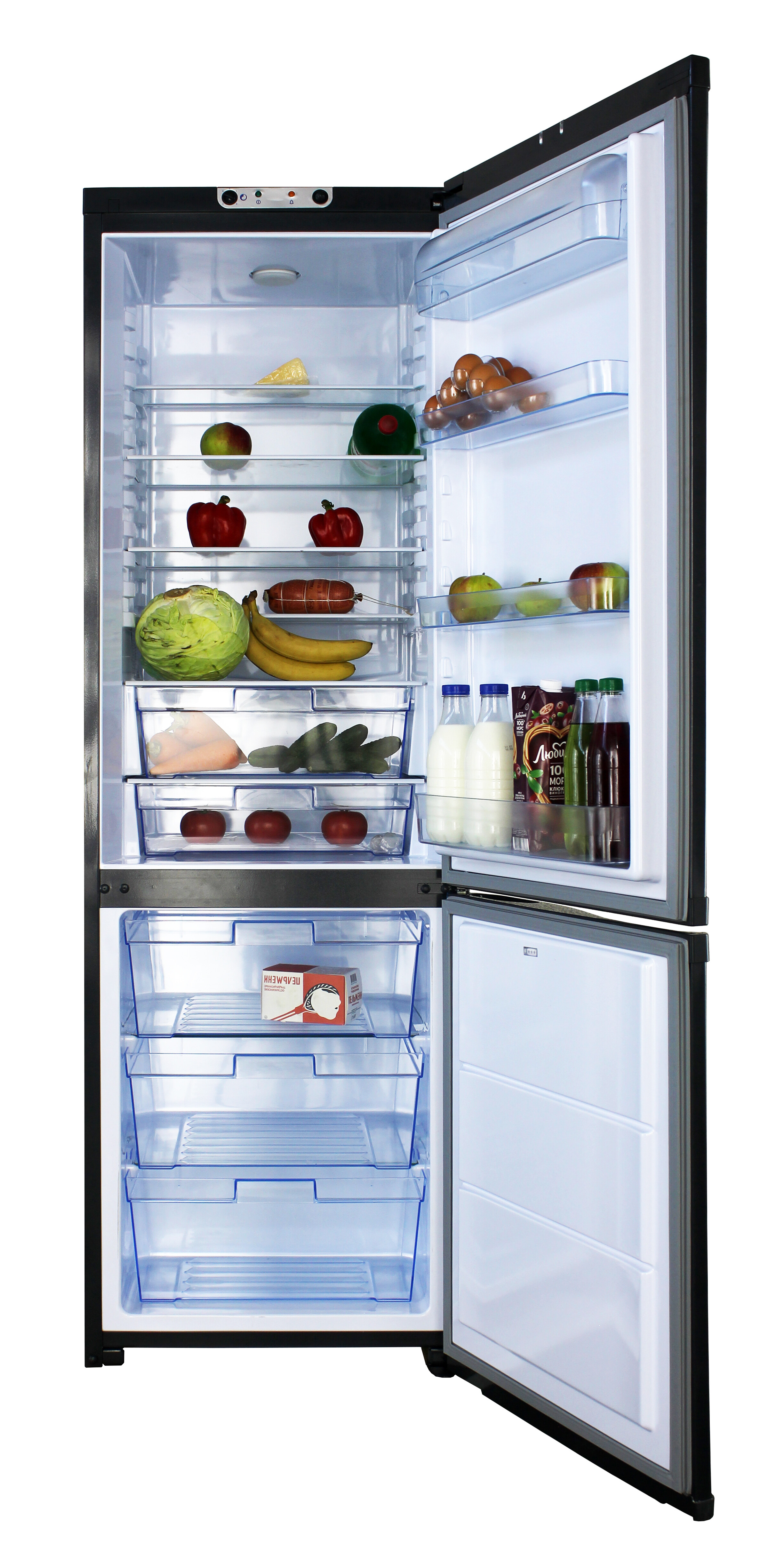 9017579 Холодильник с морозильником   ОРСК 175 G серый STDN-0135974 - Вид №4