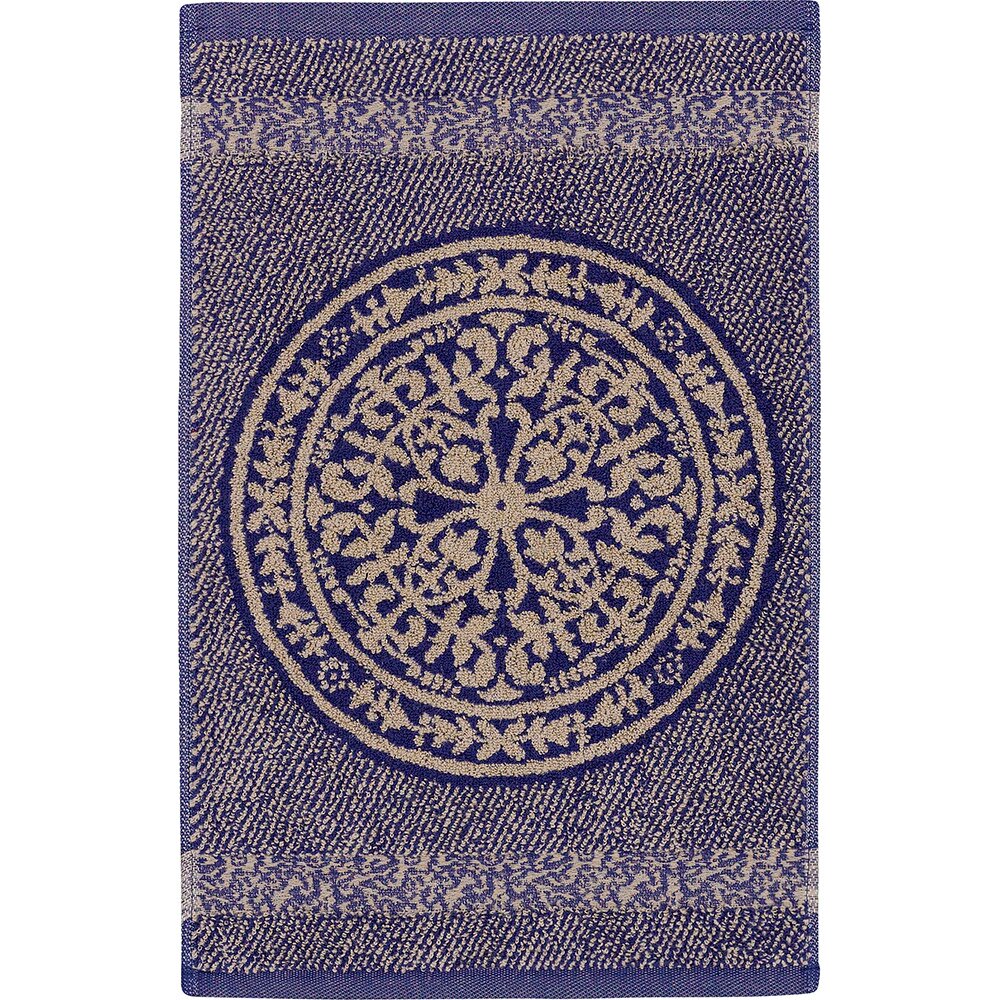 LEI_443_43_50 Полотенце 30/50 бежево-фиолетовый 80%хлопок 20%лен махра LEITNER Santreyd 