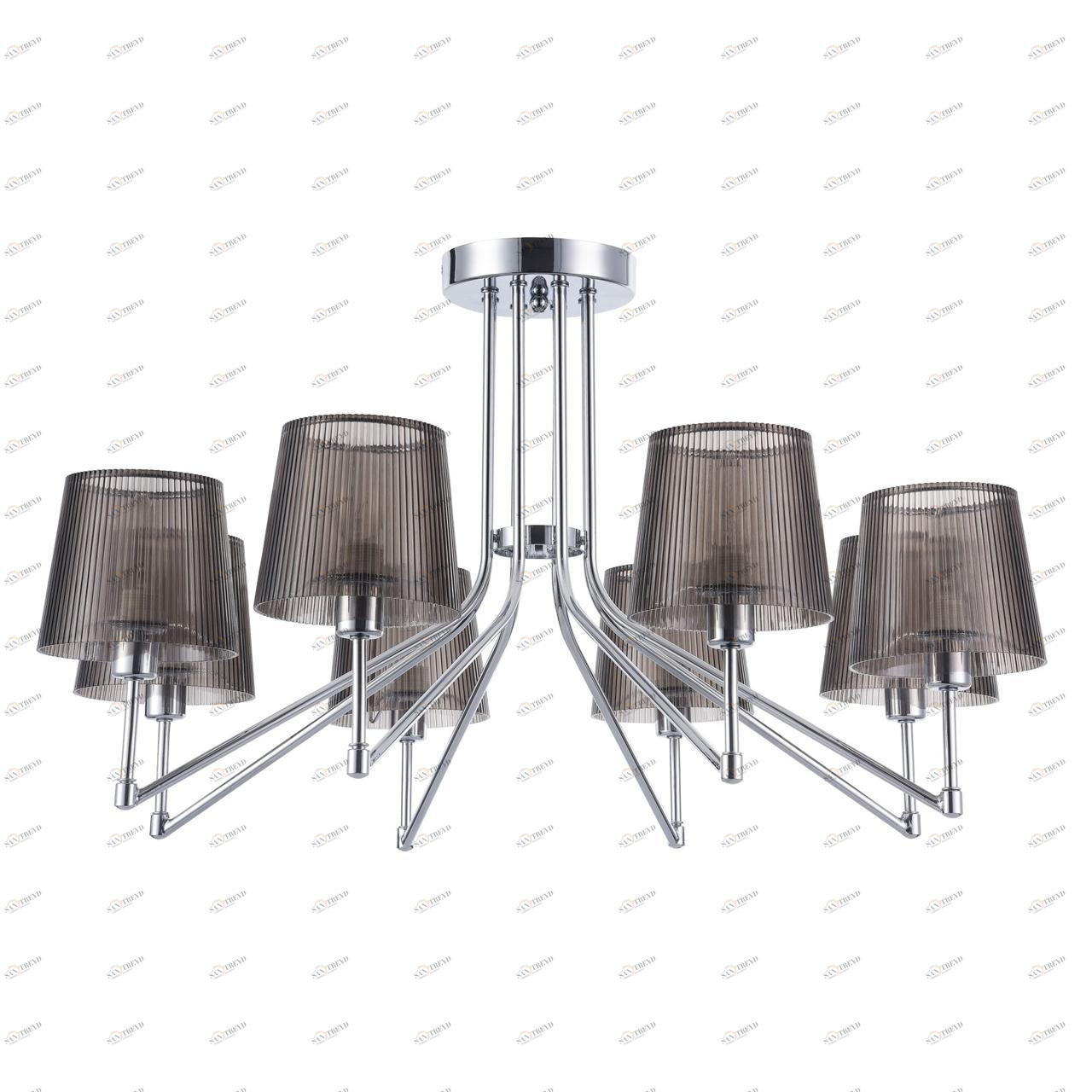 Потолочная люстра Freya Christina FR5050-CL-08-CH FREYA CHRISTINA GREY 184155 Серый 