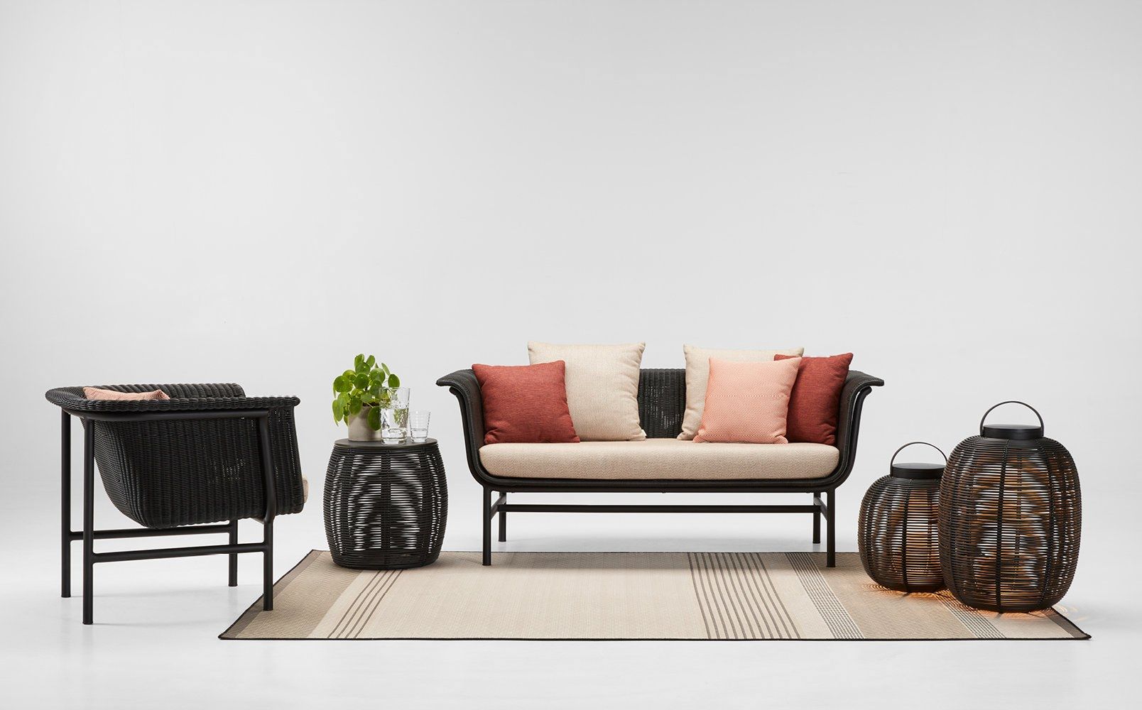 Плетеный солнечный фонарь Vincent sheppard TIKA ARCH-00109760 - Вид №8