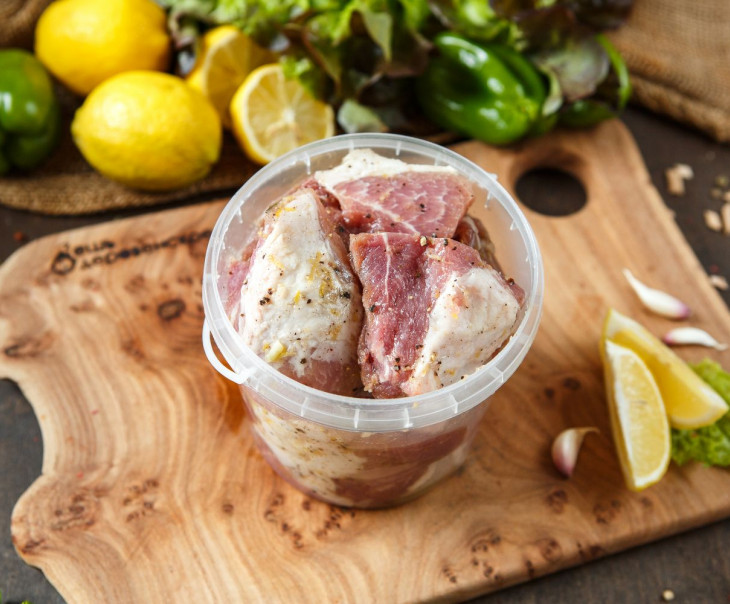 6282 Шашлык свиной в лимонном маринаде Вкусляндия  - Вид №2