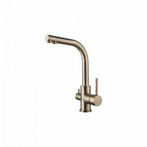 GZ 16025D Смеситель для кухни с подключением к фильтру с питьевой водой Ganzer Бронза