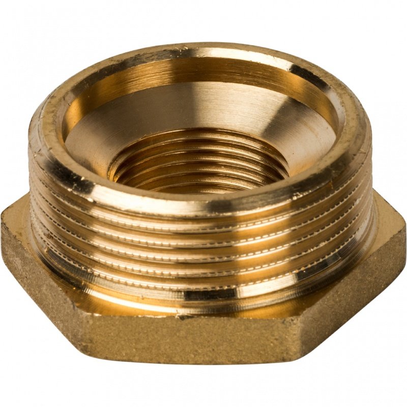 Футорка НВ 1 1/2х3/4" латунь STOUT SFT0028011234 - Вид №1