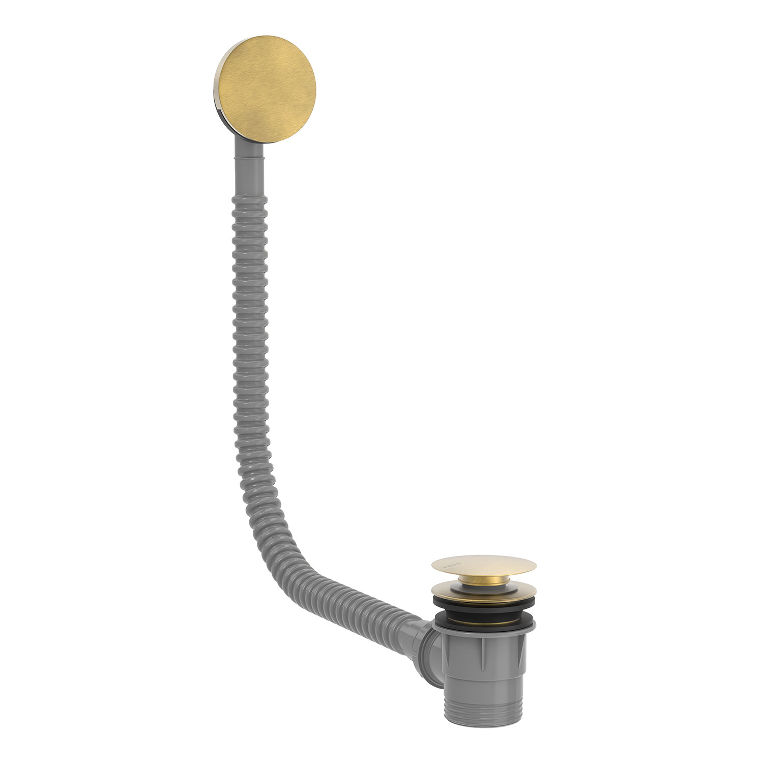 Сливной клапан Click-clack с переливом для ванны-03453420LM TRES Drain