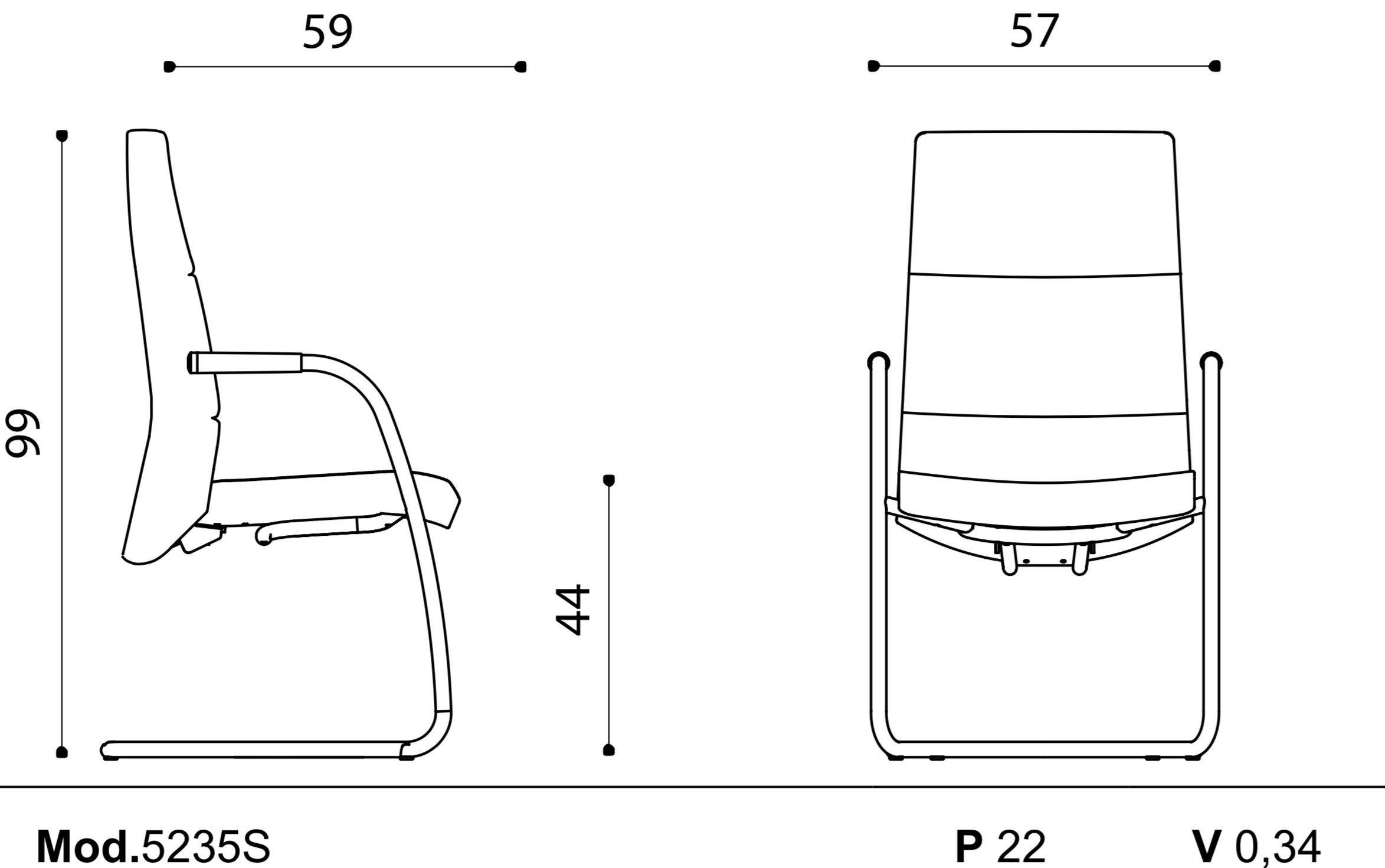 Консольный операционный офисный стул Ares Line Trendy First Class ARCH-00076823 - Вид №2