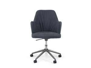 5-спицевое кожаное вращающееся офисное кресло с колесами