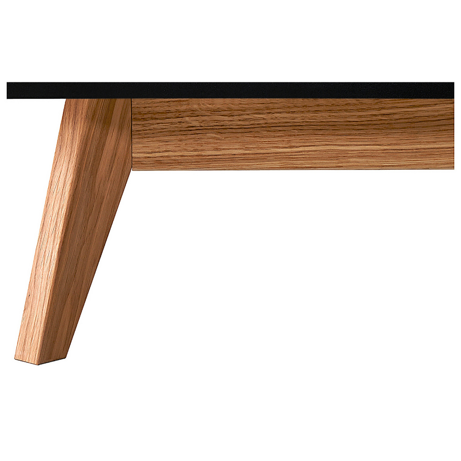 Сервант Tenzo Bess, 72х170х43 см, дуб, черный 2175024 - Вид №10