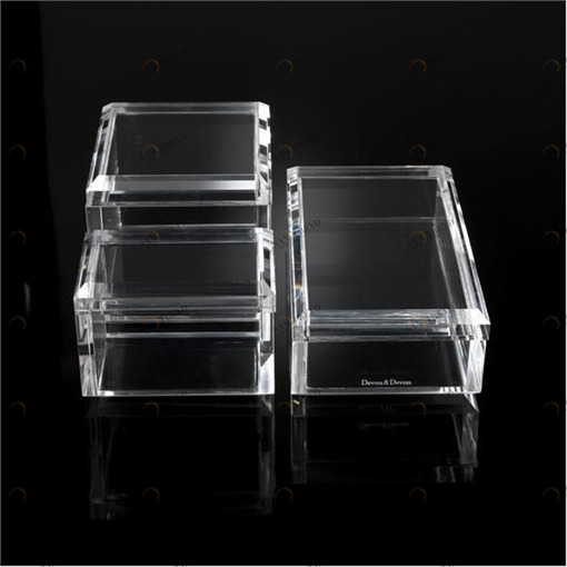 Шкатулка из прозрачного плексигласа hbbow1212tr Devon Devon BOWERY Devon Devon BOWERY Devon&Devon