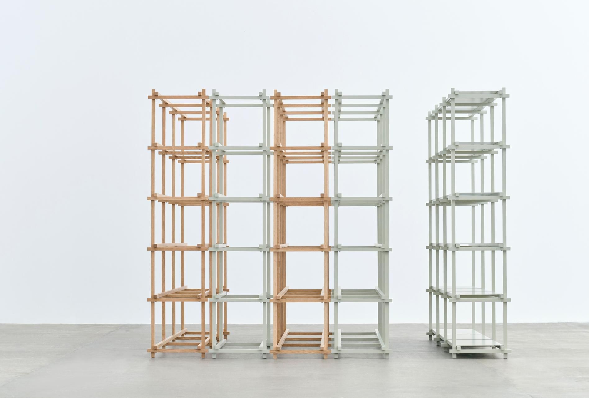 Деревянный книжный шкаф Hay Woody ARCH-00147534 - Вид №17