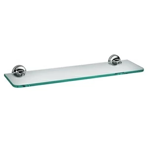 Sonia Полка стеклянная 600 мм настенная E-Plus Хром