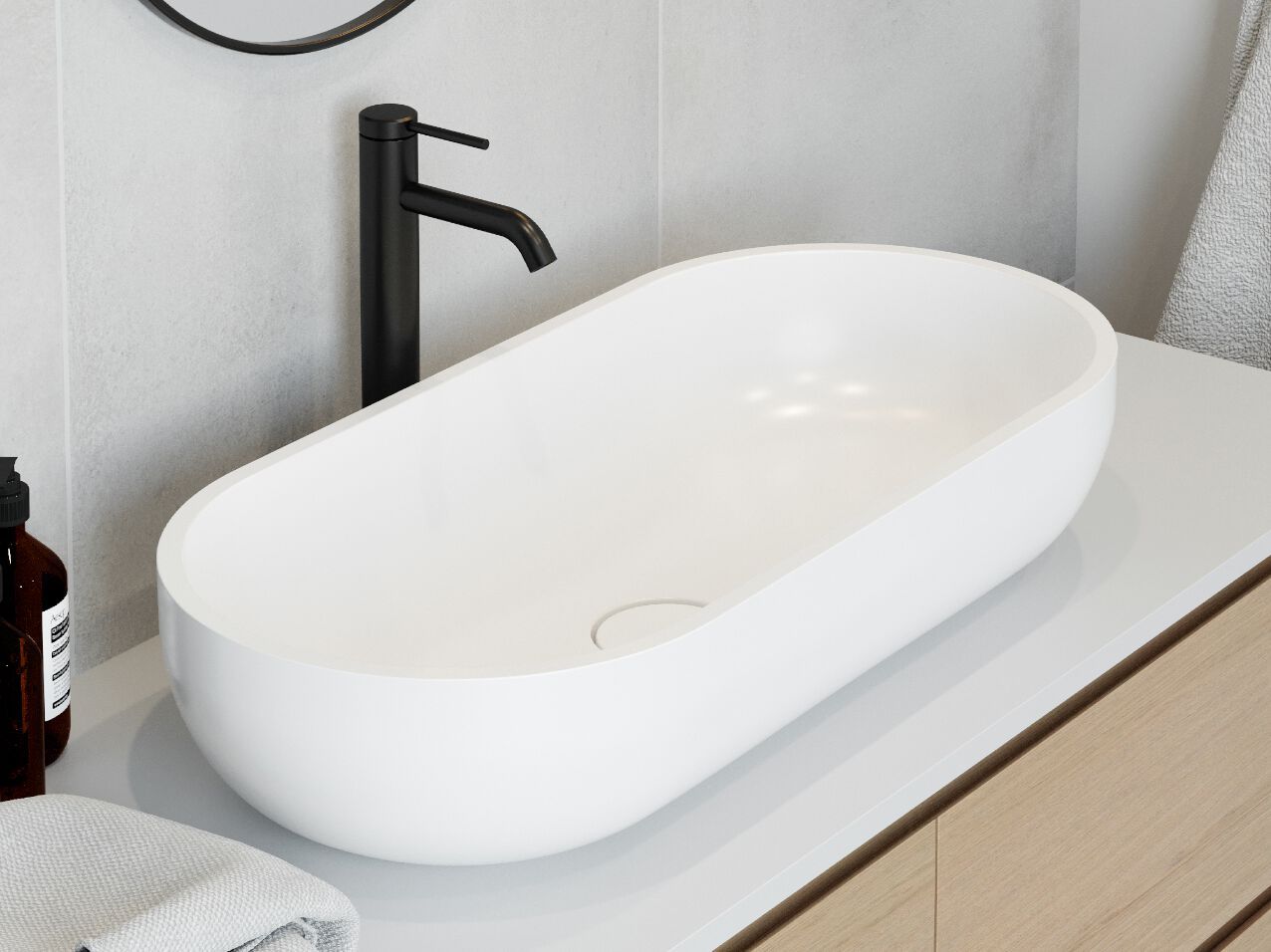 Овальная столешница из Долотека© Acquabella Acquawhite ARCH-00134063 - Вид №4