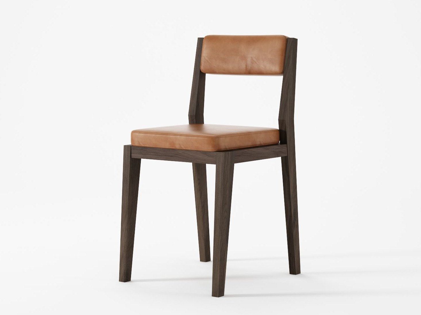 Мягкий стул для ресторана из массива дерева KARPENTER Nouveau Bistro ARCH-00008818 - Вид №46