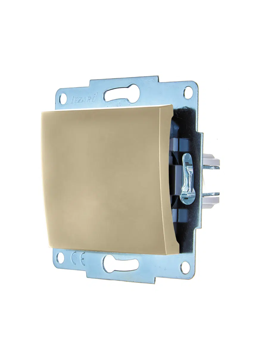 ASTI Выключатель золото механизм LEZARD 7081-3688-100