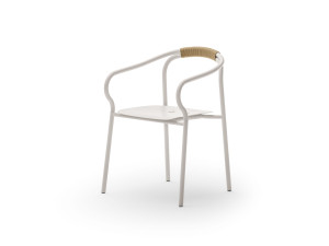 Алюминиевый садовый стул с подлокотниками