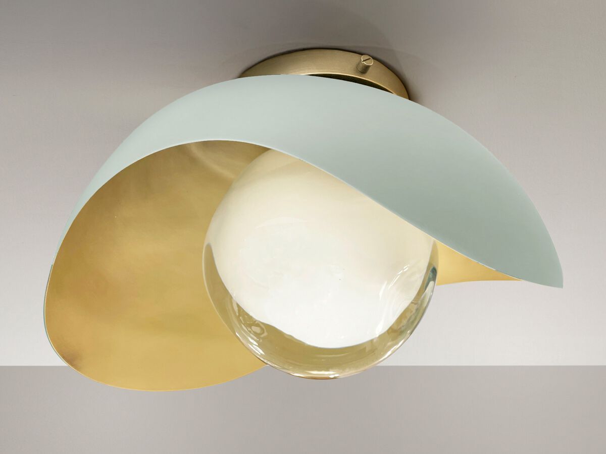 Латунный потолочный светильник GASPARE ASARO жемчуг ARCH-00072786 - Вид №3