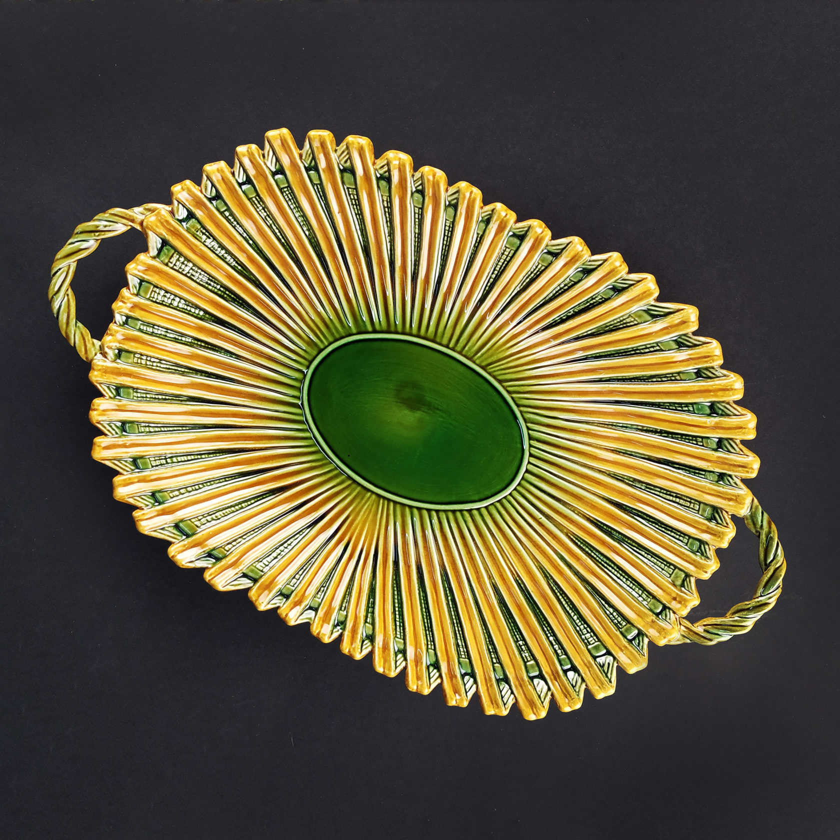 Хлебница (цветная) Желтый PROVANSFAIENCE sun-id-994628 - Вид №2