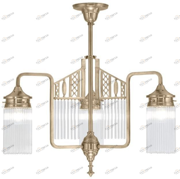 Patinas Lighting Люстра из латуни с прямым светом Berlin sun-id-1396099