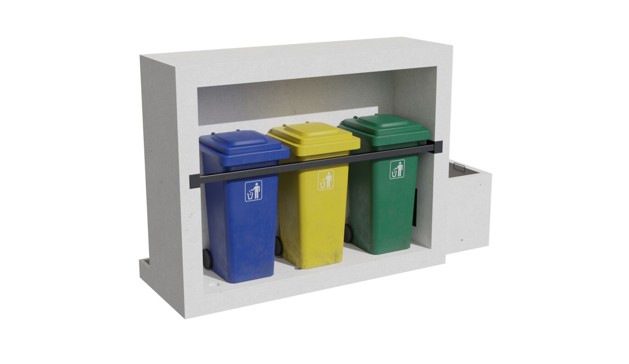 Бетонная автомобильная бензоколонка amop основы ARCH-00144676 - Вид №1