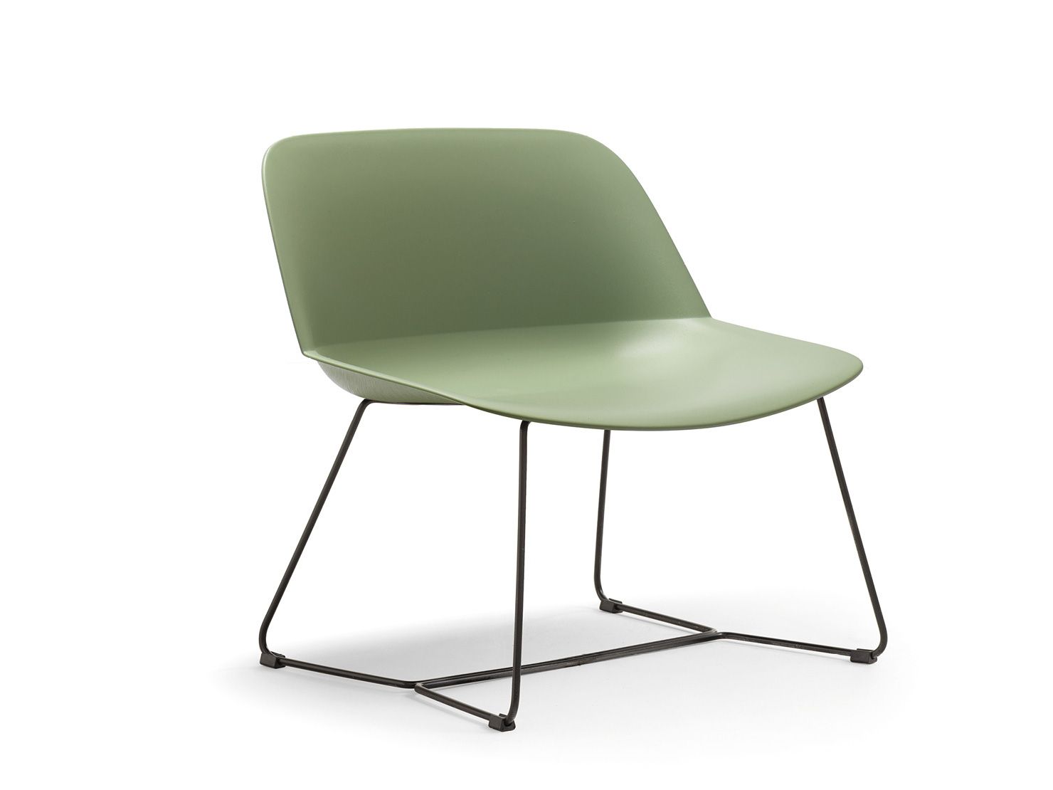 Пластиковые сани стул Quinti Sedute Deep XL ARCH-00112651