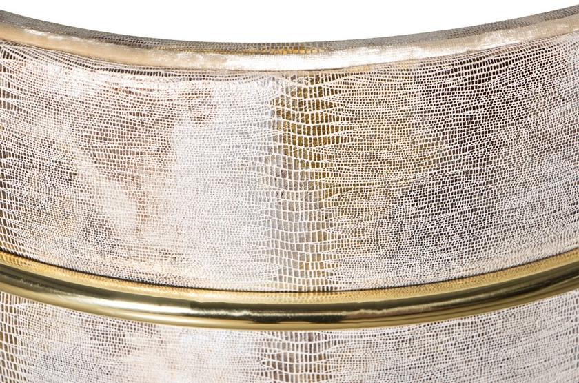 KOKET Стул из лакированной кожи с подлокотниками Nahema sun-id-1469270 - Вид №6