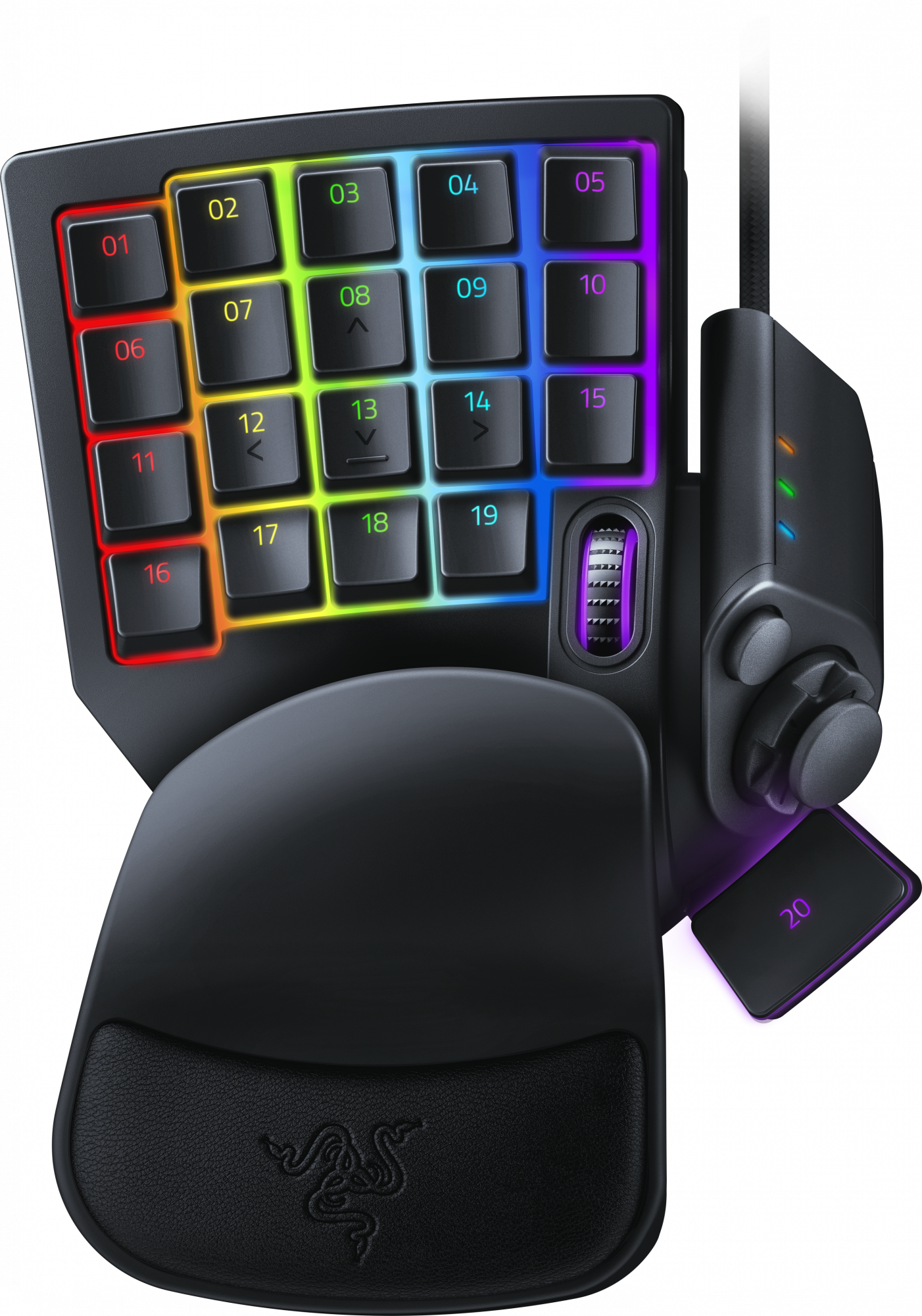 RZ07-03110100-R3M1 tartarus pro – analog optical gaming keypad - frml Razer Santreyd 