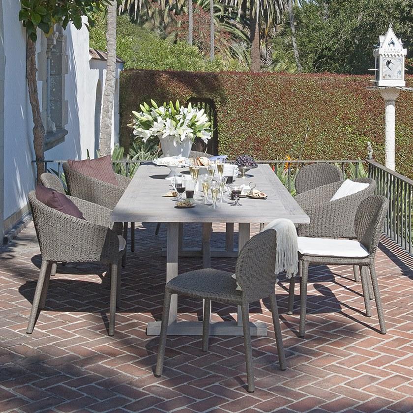 JANUS et Cie Прямоугольный обеденный стол из тика Arbor sun-id-1356672 - Вид №4