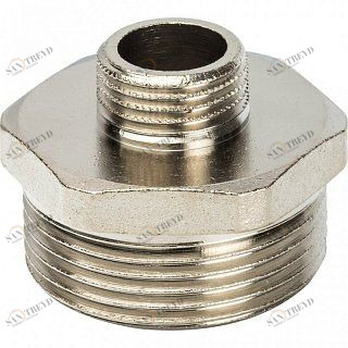 Ниппель переходной НН 1 1/4х1/2" никель STOUT SFT0004011412