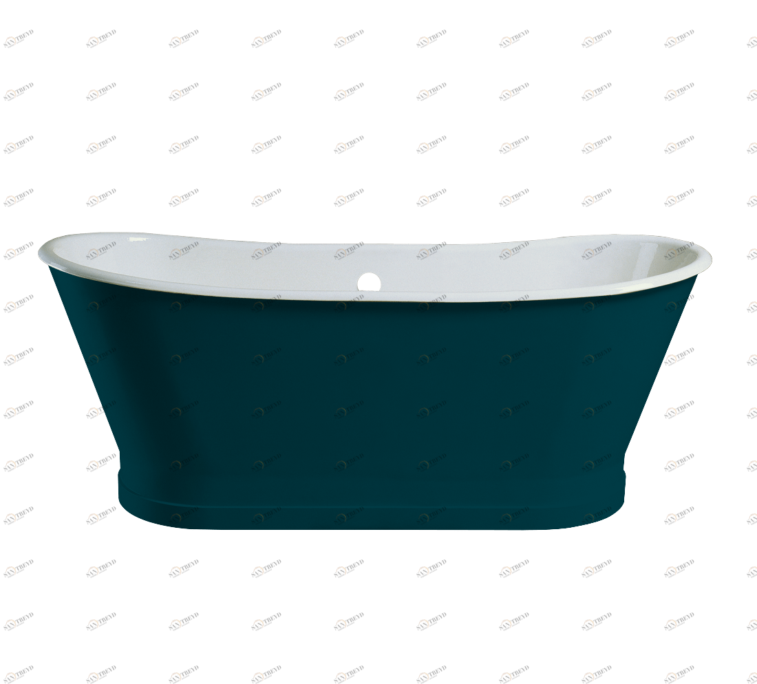 Gentry Home Новая Канада Cast iron bathtub Ral 5009 GH101017 