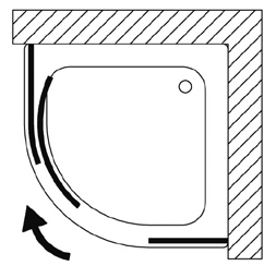 B7762ULUTR Acrux Сollection душевая зона  Samo 40455 - Вид №2