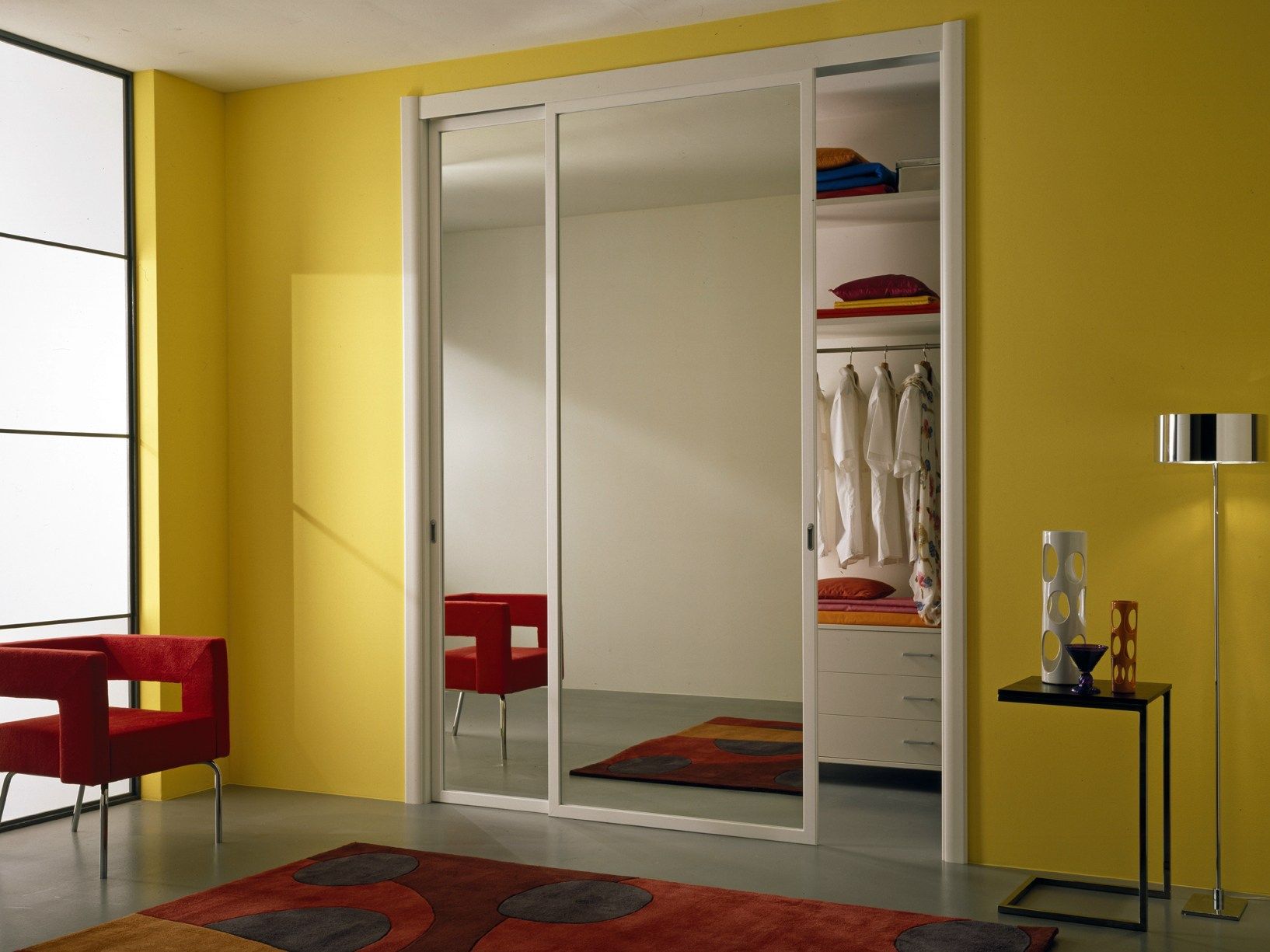 Зеркальная стеклянная дверь GIDEA Miria ARCH-00109740