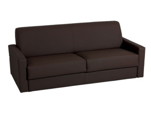 Раскладной диван из искусственной кожи