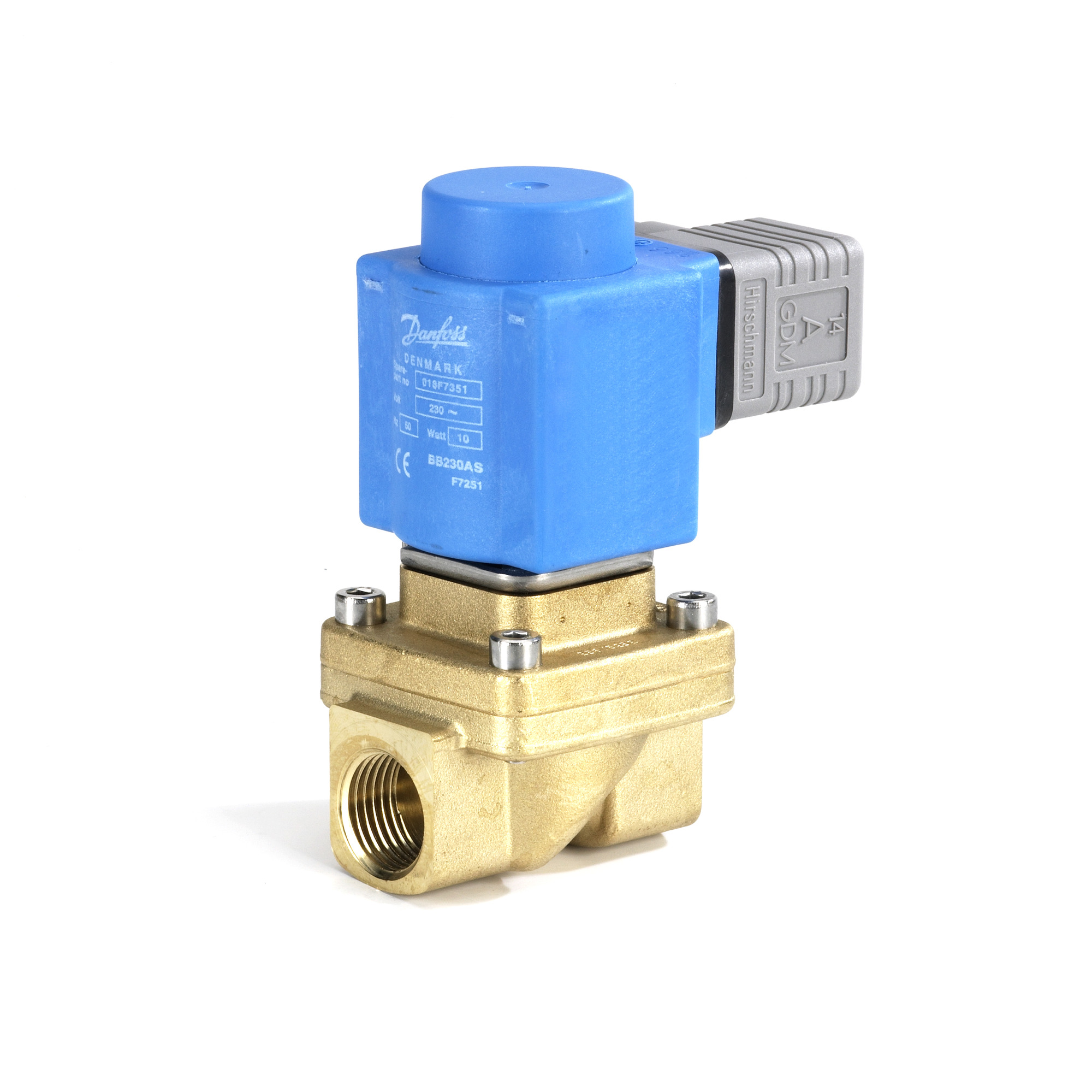 Danfoss EV250B — двухходовые электромагнитные клапаны с принудительным подъемом Клапан электромагнитный EV250B 032U5253  - Вид №18