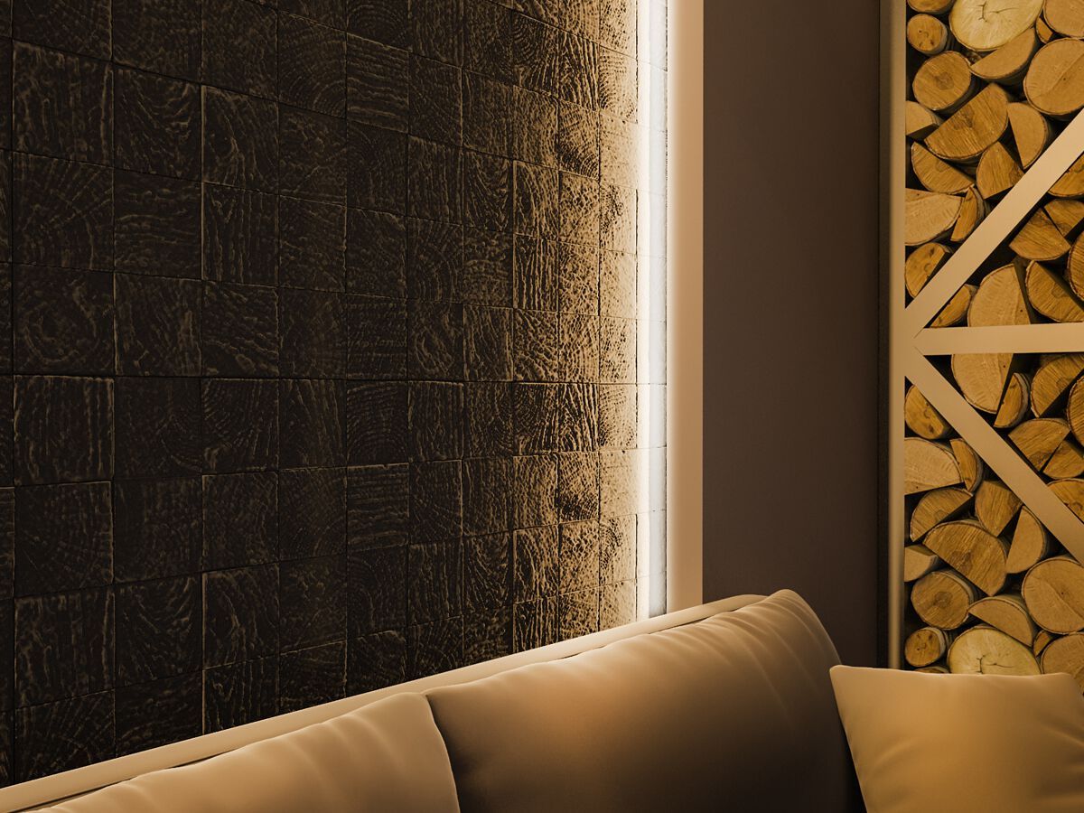 Трехмерное гипсовое покрытие WallDeco E-Nature ARCH-00038576