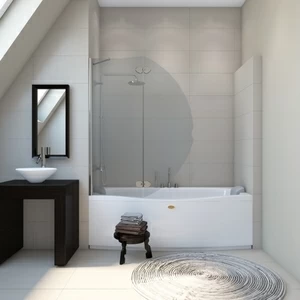 Шторка на ванну 120x150 GV-862 GUTEWETTER STYLE PEARL