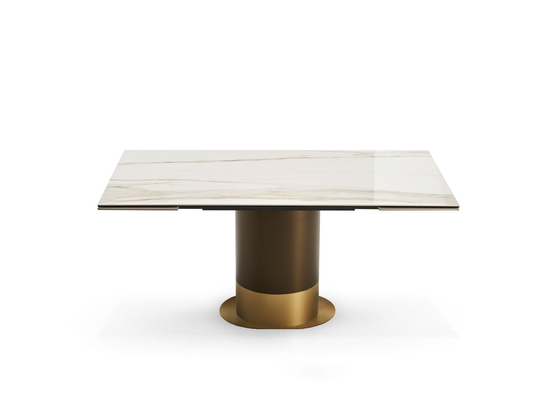 Прямоугольный керамический и металлический стол для гостиной EFORMA цилиндр ARCH-00023070 - Вид №6